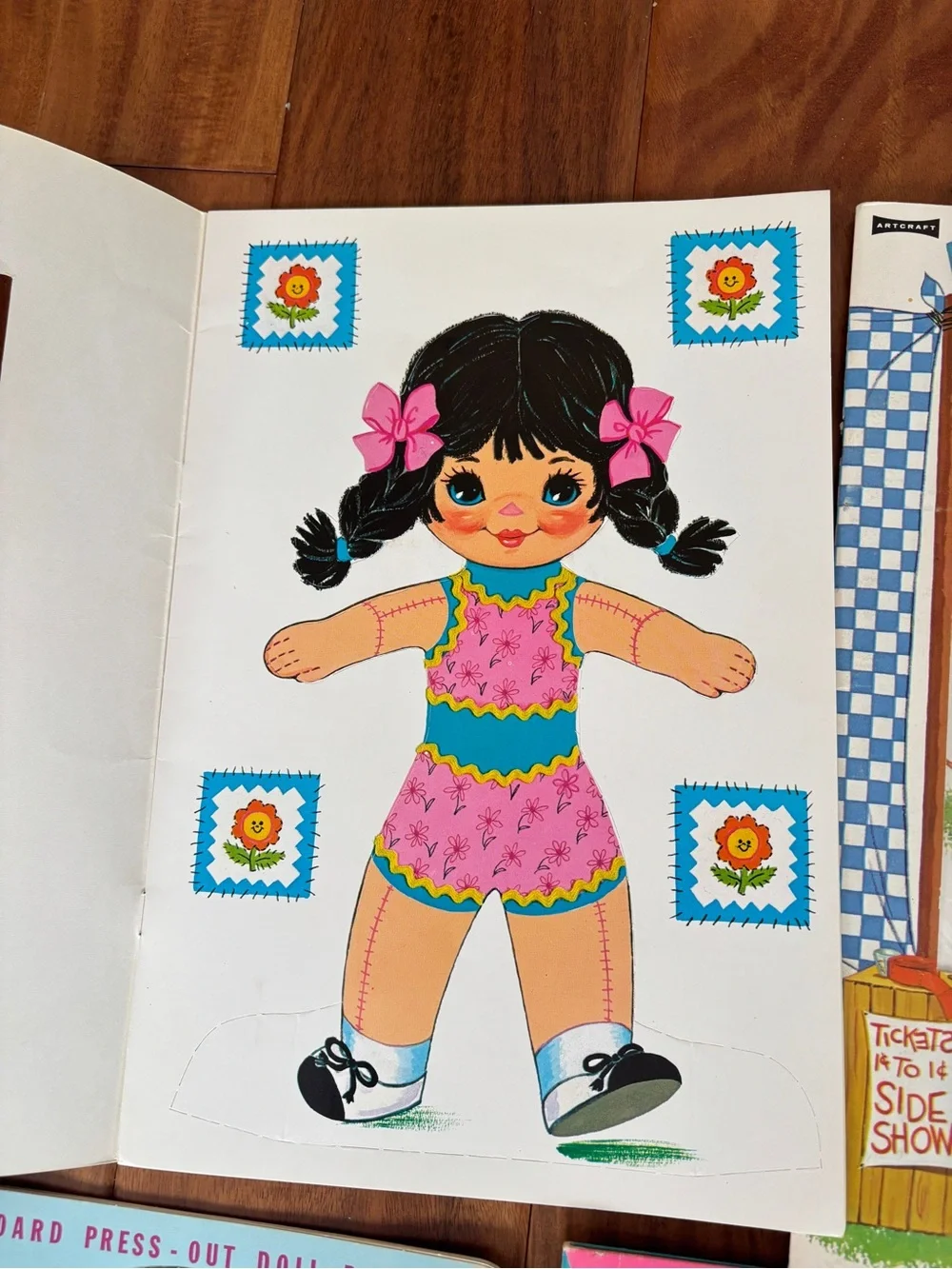 Vintage 1960’s 1970’s Paper Doll Books, set of 13
